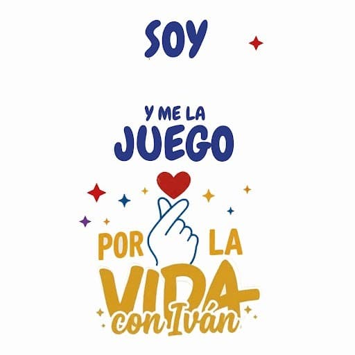 Plantilla – Soy [nombre] y me la juego por la vida con Iván y Aida
